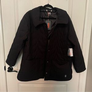 Elegant Black Pea Coat